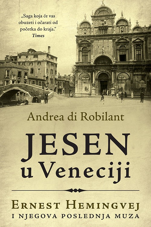 Korica knjige Jesen u Veneciji