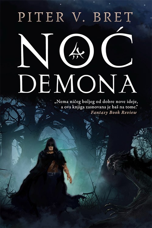 Korica knjige Noć demona