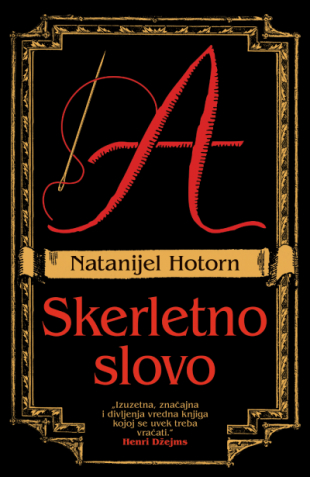 Korica knjige Skerletno slovo