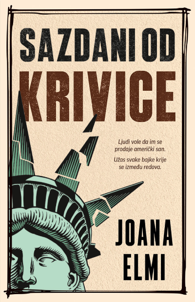 Korica knjige Sazdani od krivice