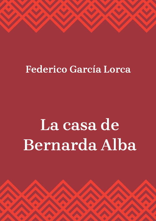 Korica knjige La casa de Bernarda Alba