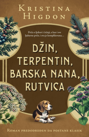 Korica knjige Džin, terpentin, barska nana, rutvica