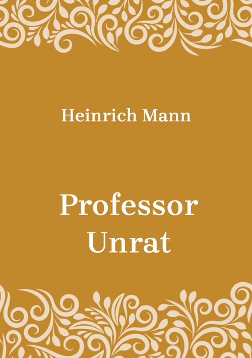 Korica knjige Professor Unrat