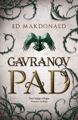 Korica knjige Gavranov pad