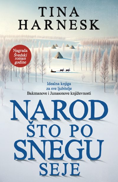 Korica knjige Narod što po snegu seje