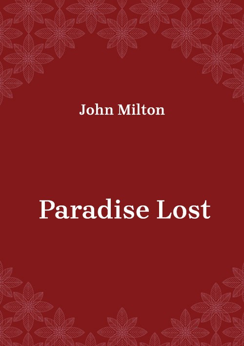 Korica knjige Paradise Lost