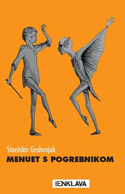 Korica knjige Menuet s pogrebnikom