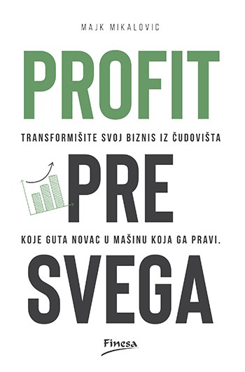 Korica knjige Profit pre svega