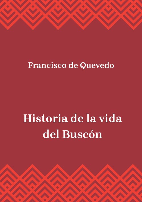 Korica knjige Historia de la vida del Buscón