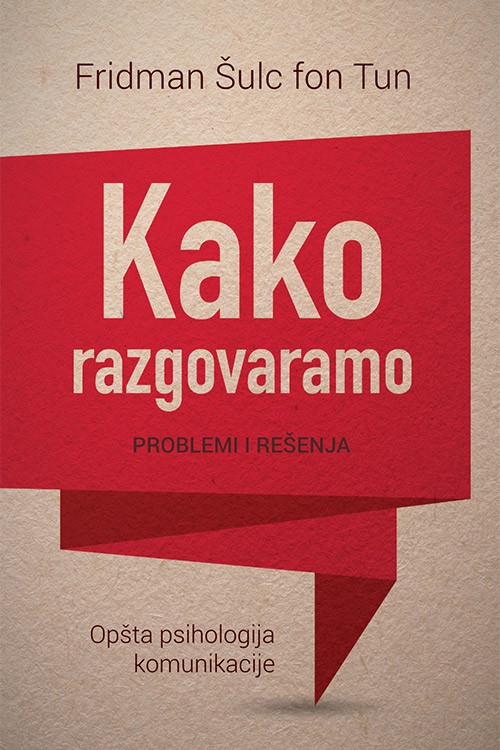 Korica knjige Kako razgovaramo: Problemi i rešenja