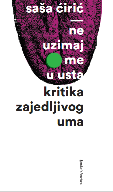Korica knjige Ne uzimaj me u usta